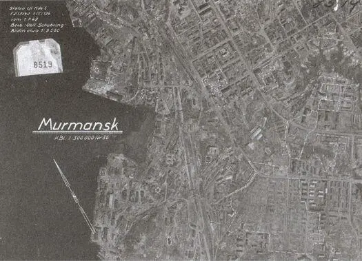 Так выглядел Мурманск в прицеле немецких фоторазведчиков Унтерофицер Ганс - фото 31