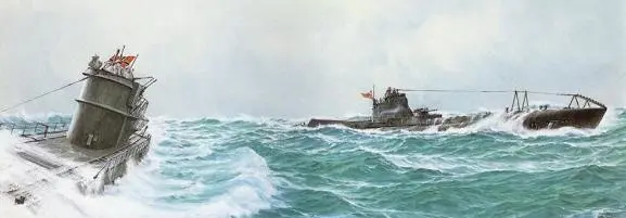 Германская и японская подводные лодки у Галапагосских островов А весной 1943 - фото 78