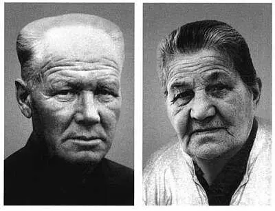 Николай Игнатьевич Ельцин и Клавдия Васильевна Ельцина Старыгина 1960е гг - фото 2