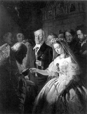 Неравный брак 1862 Но картина не просто изображение жизни но и - фото 24