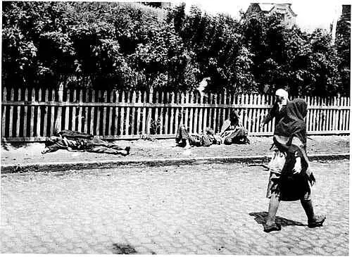 Жертвы голода на улицах Харькова 1933 год Фото инж А Винербергера Умерший - фото 8