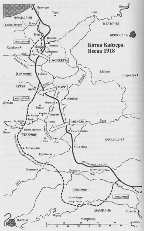 Период с начала наступления и до конца войны конкретнее с марта по июль 1918 - фото 11