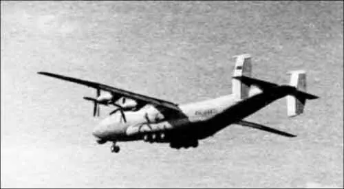 Ан22 заходит на посадку Серийное производство Ан22 началось летом 1965 года - фото 69