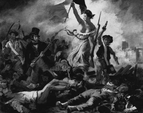 Свобода ведущая народ Худ Э Делакруа 1789 г За год до Великой Французской - фото 28