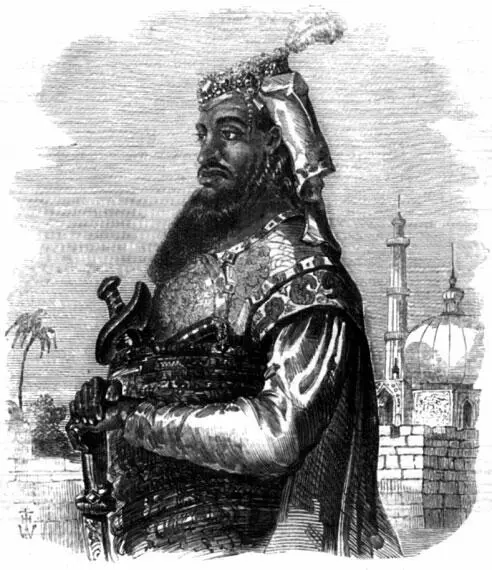 Нанасахиб Гравюра XIX в В 1857 г Нанасахибу было тридцать семь лет Это - фото 49