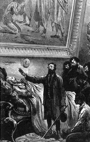 У постели умирающего капитана Немо Гравюра XIX в Сипаи проиграли борьбу и - фото 50