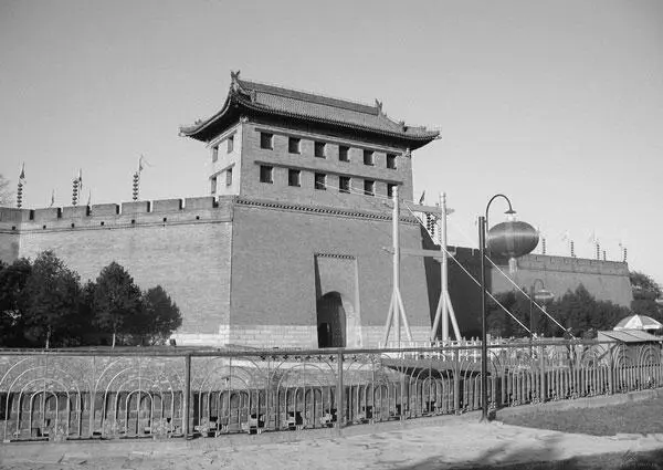 Городская стена Сианя Современный вид Из Индии в Китай тем не менее - фото 20
