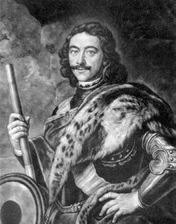 Петр I Гравюра с портрета Я Купецкого 1717 г Для транспортировки - фото 46