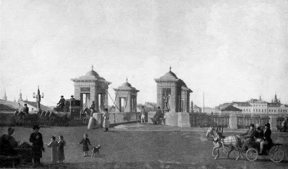 Б Патерсен Обуховский мост 1800 г На втором плане справа дом С Я - фото 39