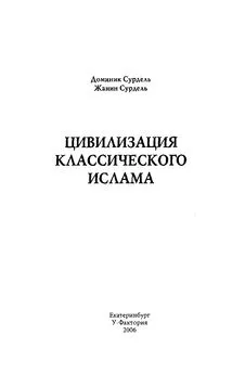 Доминик Сурдель - Цивилизация классического ислама