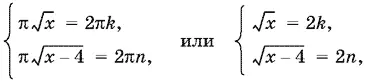 откуда Для k и n берутся только неотрицательные значения Приравнивая - фото 1406