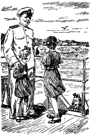 Мой четвертый помощник прошу любить и жаловать Капитан взял девочку за - фото 8