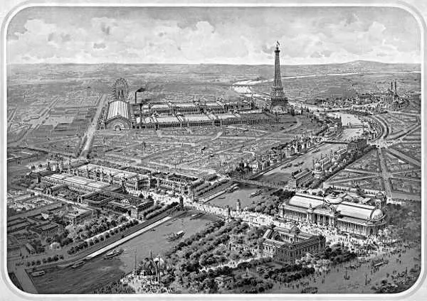 Всемирная выставка в Париже 1900 год Пароходы омнибусы железнодорожные - фото 19
