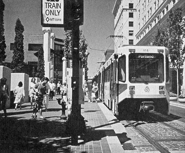 Фотоиллюстрация 78 Разнообразие режимов эксплуатации систем LRT в Портленде - фото 110