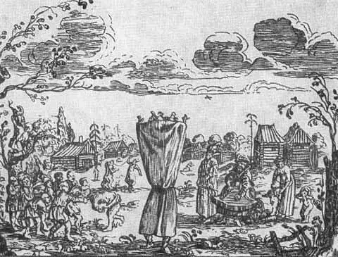 Скоморохи Из сочинения путешественника Олеария 1656 г Патриарший собор - фото 6