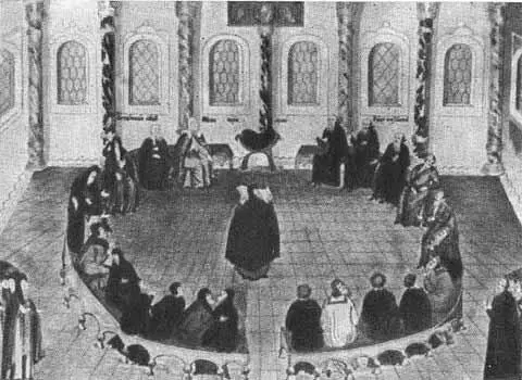 Патриарший собор Патриарх Никон Из Титулярника 1672 г Московский - фото 7