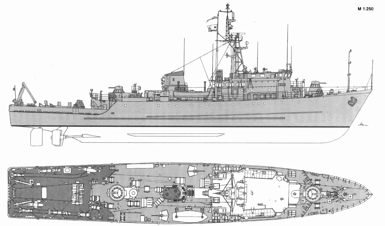 Морской ТЩК пр 266МЭ Контрадмирал Пуршинзав 903 СреднеНевский ССЗ - фото 12