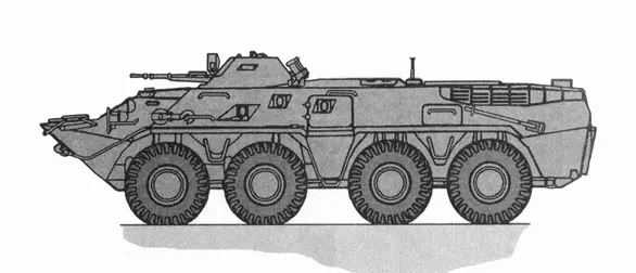 Бронетранспортер БТР80 Боевая машина пехоты БМП1 Боевая машина - фото 11