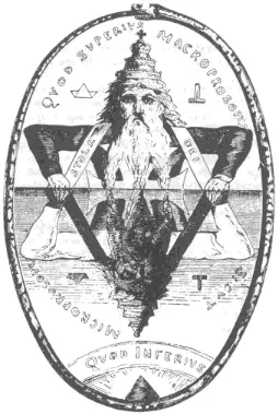 ПЕЧАТЬ СОЛОМОНА Гравюра Элифаза Леви Lévi На гравюре представлена - фото 40