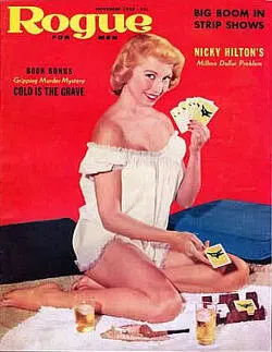 Обложка журнала Rogue November 1958 - фото 1