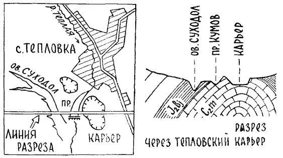 История Тепловской подземной горы имеет продолжение В конце 30х годов у - фото 29