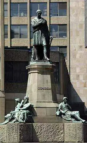 Памятник Стефенсону в Ньюкастле 1862 Скульптор John Graham Lough ГЛАВА - фото 68