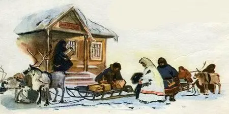 В Седловой оленеводы завернули в магазин и накупили себе разных продуктов Они - фото 29