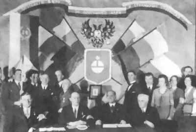 Собрание полуфашистской организации Младороссы Хельсинки Осень 1934 г - фото 22