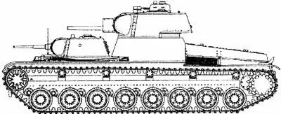 Танк Т100 Танк KB 2 января 1940 г был возвращен на Кировский завод для - фото 47