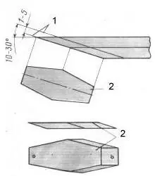 Рис 9 Изготовление самодельной блесны из шестигранного прутка 1 линия - фото 9