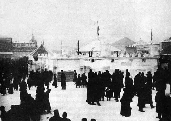 Базар на Марсовом поле на Вербной неделе 1895 г Удивительно но Октябрьский - фото 106
