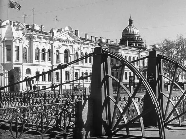 Почтамтский пешеходный цепной мостик Для ограждения висячего цепного - фото 33