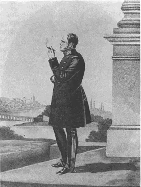 Великий князь Константин в Варшаве Акварель 1820е гг Константин - фото 27