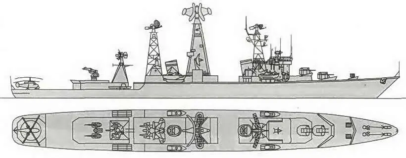 Корабль радиолокационного дозора проекта 62 Малые ракетные корабли проектов - фото 45