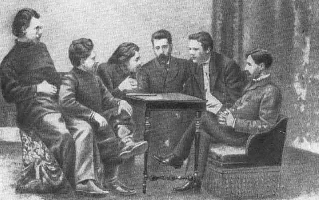 С Г Скиталец Л Н Андреев А М Горький Н Д Телешов Ф И Шаляпин И - фото 13
