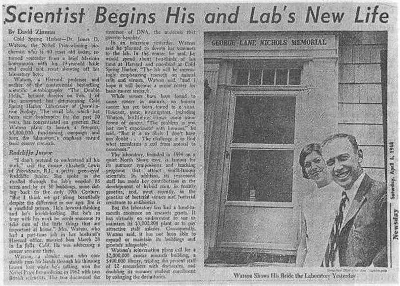 Статья в газете Newsday от 6 апреля 1968 года Перед самым полуднем мы - фото 56