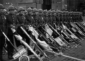 Фотографии Парада Победы на Красной площади 24 июня 1945 г Обратите внимание - фото 145