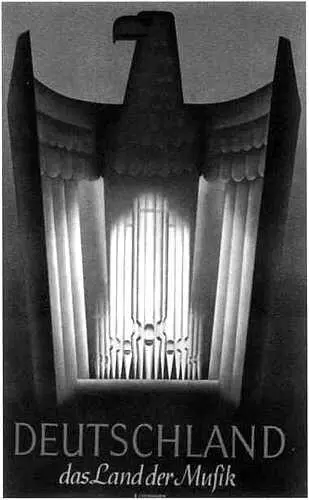Германия страна музыки Плакат Лотара Хайнемана Ок 1935 г Знамена со - фото 34