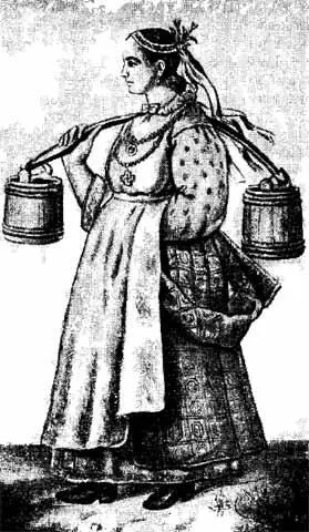 Украинская крестьянка XVII века Украинский козак Гетман Петр - фото 9