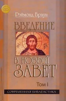 Рэймонд Браун - Введение в Новый Завет Том I