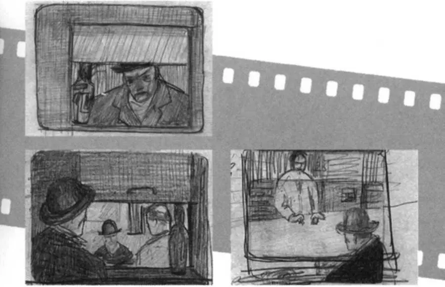 Раскадровки Андрея к его части фильма Иваново детство Эта фотография висит в - фото 10