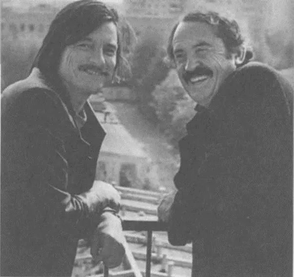 Андрей и Тонио Гуэрро Москва 1982 На съемках Ностальгии Донателла - фото 18