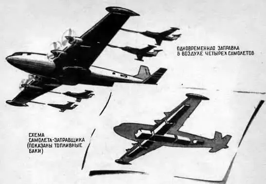 Самолеты летающие танкеры по журналу Авиэйшн Уик 1956 г Широко - фото 84