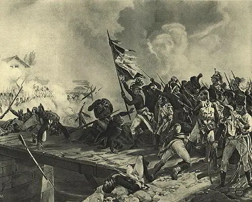 Наполеон на Аркольском мосту 15 ноября 1798 г Картина Вернэ Результат всех - фото 151