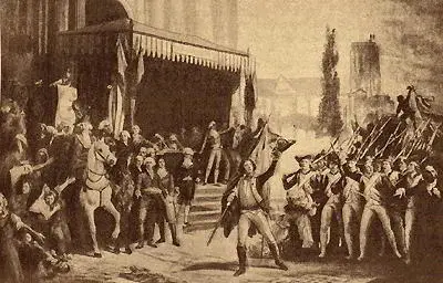 Отечество в опасности Волонтеры 1792 г карт Couder Со времени революции - фото 154