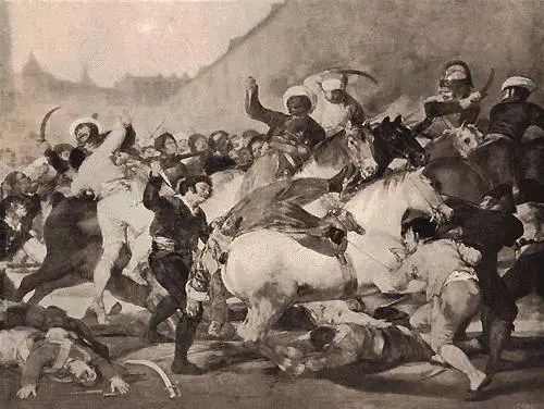 Восстание 2 мая 1808 г Гойя Вот как описывает Марбо сцену изображенную - фото 29