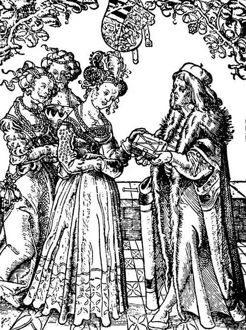 ЕВХАРИЙ РОСЛИН ПРЕПОДНОСИТ СВОЮ КНИГУ ГЕРЦОГИНЕ БРАНСУИКСКОЙ На этой - фото 13