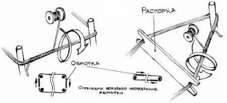 Рисунок 10 Шаг 3 Теперь делаем петлюушко туго перематывая ее основание - фото 51
