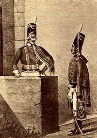 Офицер и рядовой Лейбгусарского полка 1800 г О системе воспитания и - фото 66