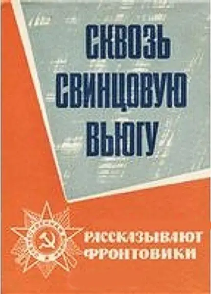 Сквозь свинцовую вьюгу Пустынцев Николай Петрович Светлой памяти однополчан - фото 1